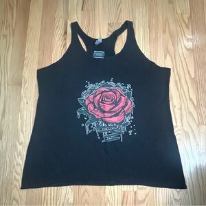 Rose Tank Top XXL
